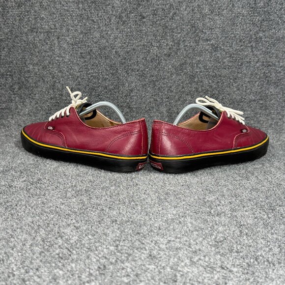 Vans x WTAPS Authentic 69 Sneakers Mens 9.5 Maroon Leather Vintage Retro Shoes‎ main image 7
